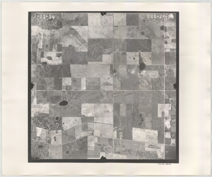 86212, Flight Mission No. CUG-2P, Frame 80, Kleberg County, General Map Collection