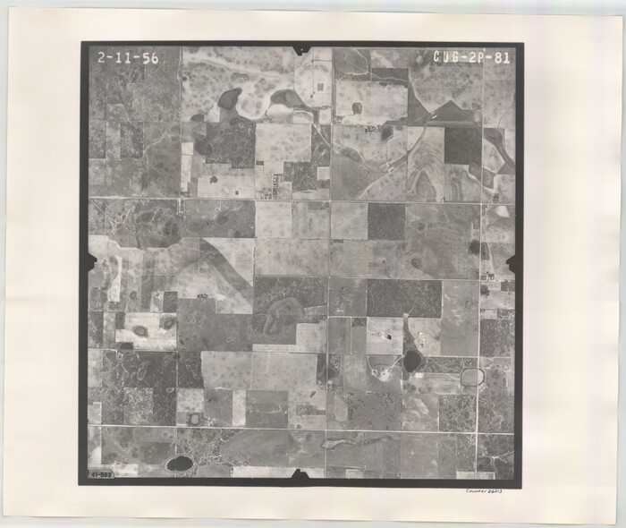 86213, Flight Mission No. CUG-2P, Frame 81, Kleberg County, General Map Collection