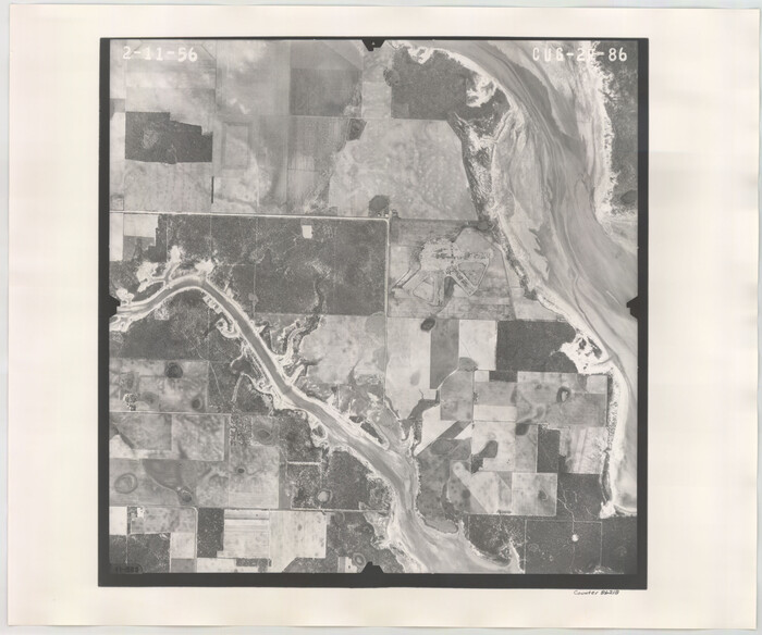 86218, Flight Mission No. CUG-2P, Frame 86, Kleberg County, General Map Collection