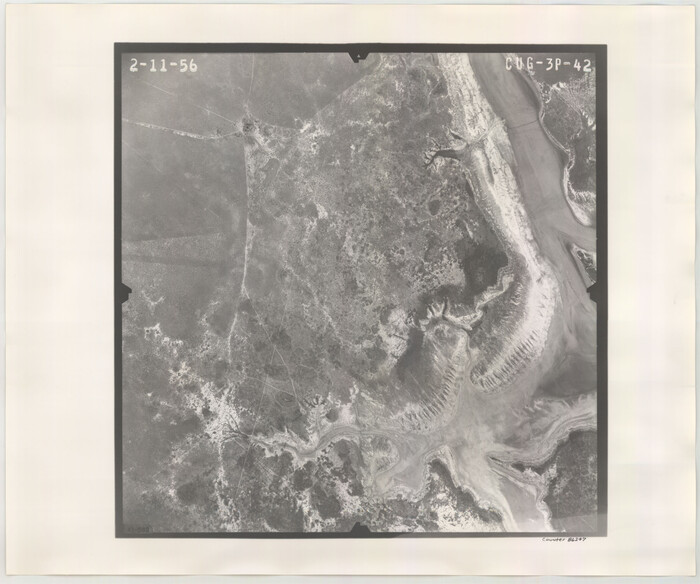 86247, Flight Mission No. CUG-3P, Frame 42, Kleberg County, General Map Collection