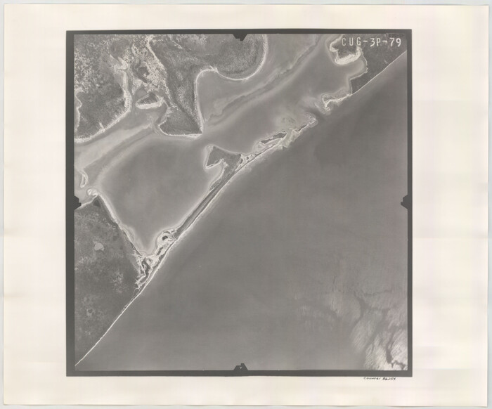 86254, Flight Mission No. CUG-3P, Frame 79, Kleberg County, General Map Collection