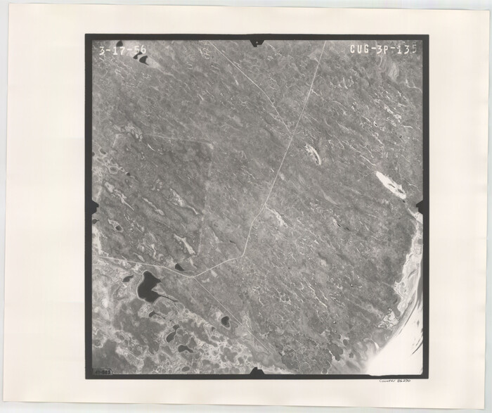 86270, Flight Mission No. CUG-3P, Frame 135, Kleberg County, General Map Collection