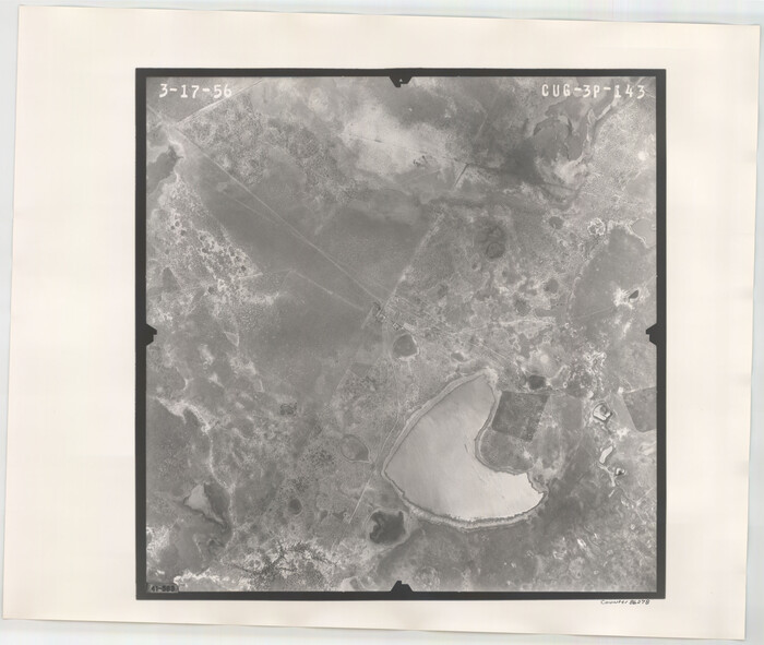 86278, Flight Mission No. CUG-3P, Frame 143, Kleberg County, General Map Collection