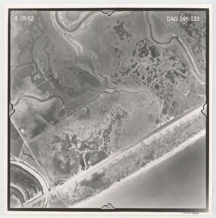 86304, Flight Mission No. DAG-14K, Frame 133, Matagorda County, General Map Collection