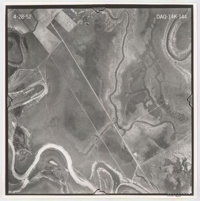 86311, Flight Mission No. DAG-14K, Frame 144, Matagorda County, General Map Collection