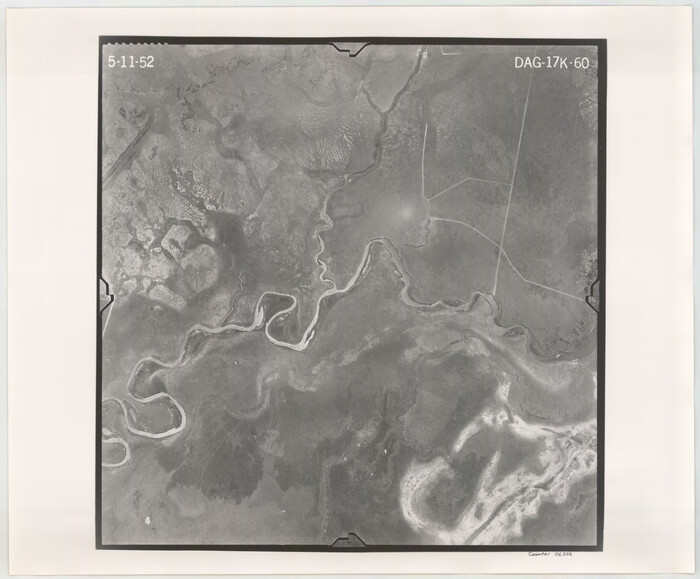 86322, Flight Mission No. DAG-17K, Frame 60, Matagorda County, General Map Collection