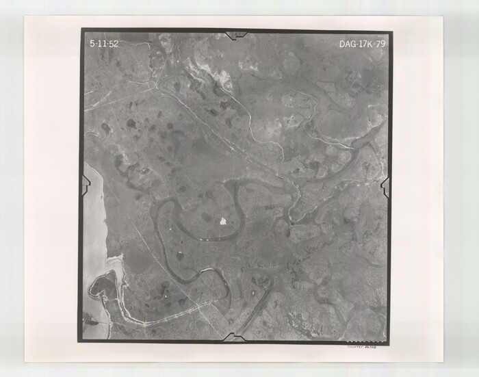 86338, Flight Mission No. DAG-17K, Frame 79, Matagorda County, General Map Collection