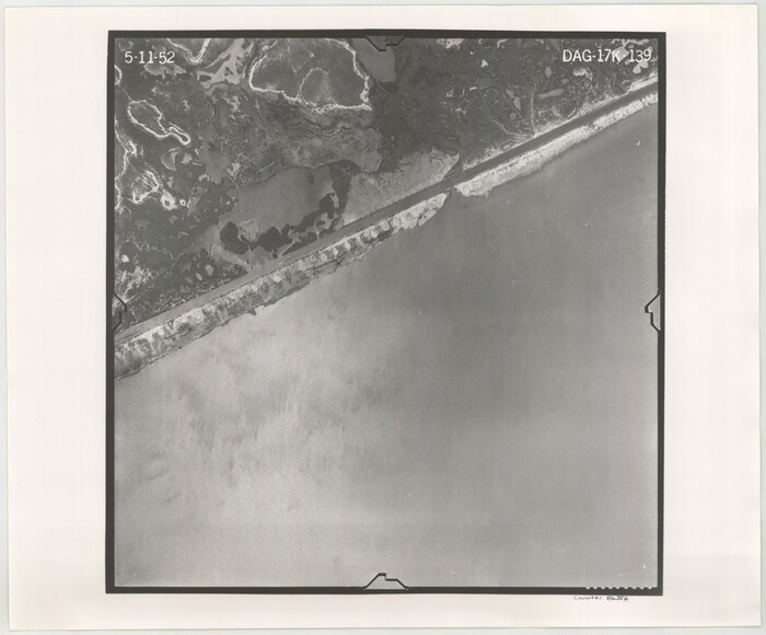 86356, Flight Mission No. DAG-17K, Frame 139, Matagorda County, General Map Collection