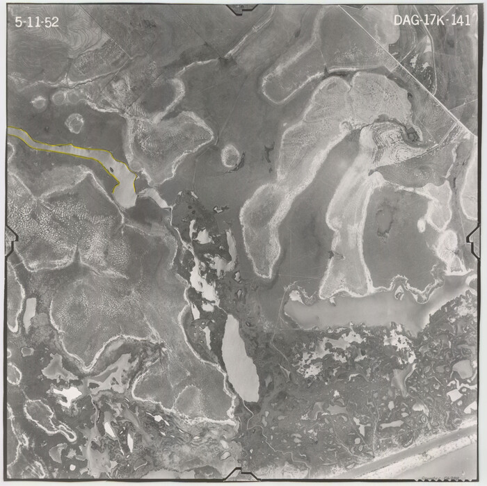 86358, Flight Mission No. DAG-17K, Frame 141, Matagorda County, General Map Collection