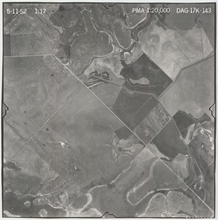 86360, Flight Mission No. DAG-17K, Frame 143, Matagorda County, General Map Collection