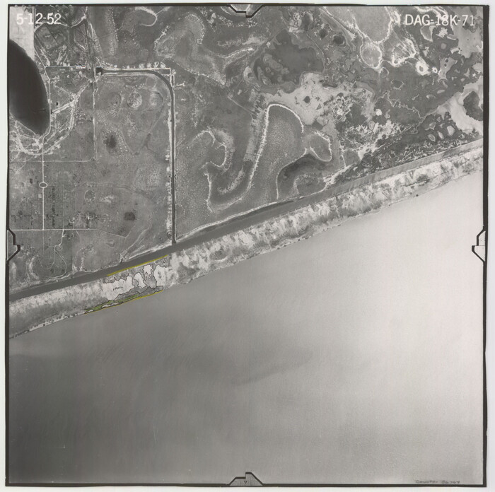 86364, Flight Mission No. DAG-18K, Frame 71, Matagorda County, General Map Collection