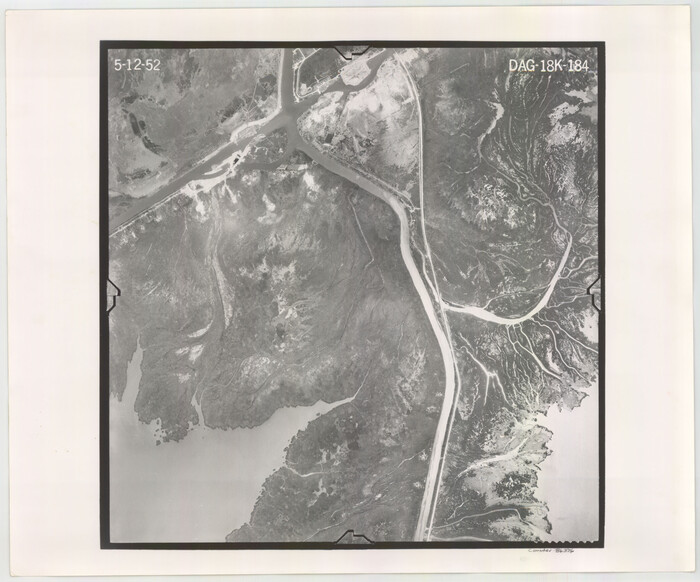 86376, Flight Mission No. DAG-18K, Frame 184, Matagorda County, General Map Collection