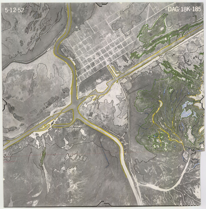 86377, Flight Mission No. DAG-18K, Frame 185, Matagorda County, General Map Collection