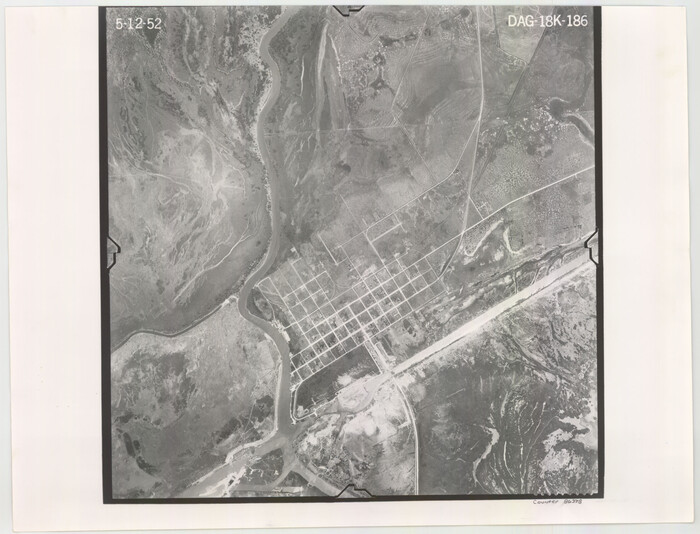 86378, Flight Mission No. DAG-18K, Frame 186, Matagorda County, General Map Collection