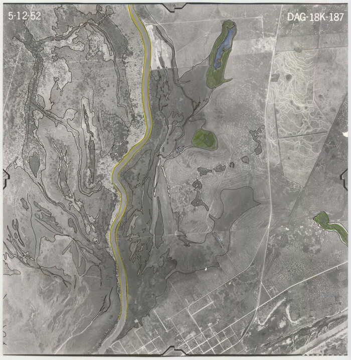 86379, Flight Mission No. DAG-18K, Frame 187, Matagorda County, General Map Collection
