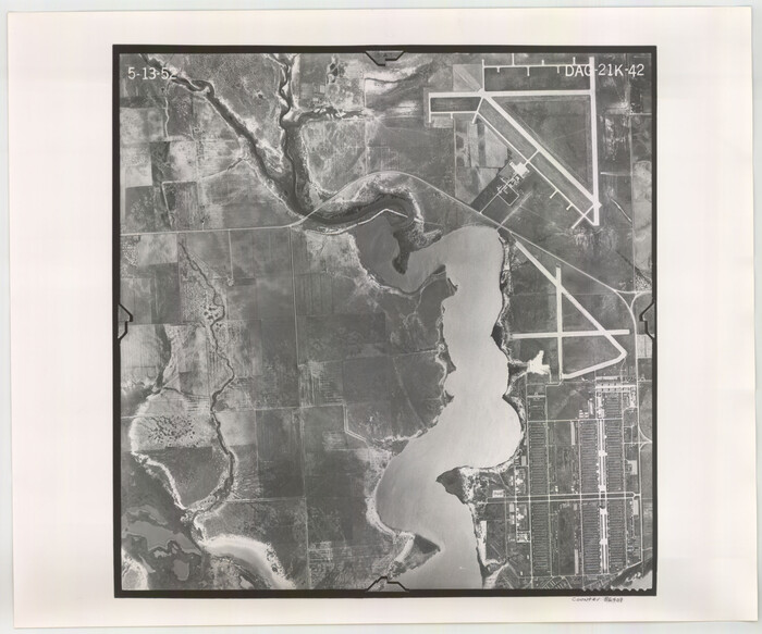 86409, Flight Mission No. DAG-21K, Frame 42, Matagorda County, General Map Collection