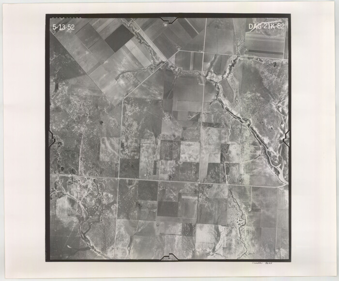 86411, Flight Mission No. DAG-21K, Frame 82, Matagorda County, General Map Collection