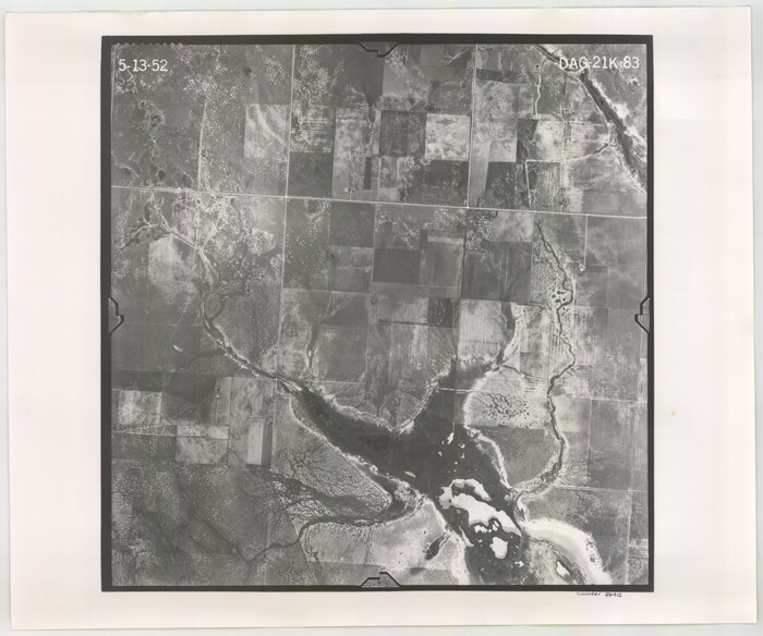 86412, Flight Mission No. DAG-21K, Frame 83, Matagorda County, General Map Collection