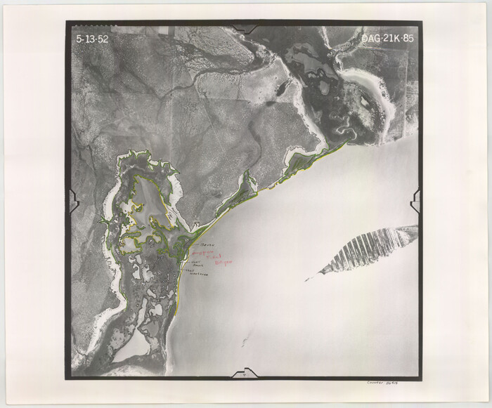 86414, Flight Mission No. DAG-21K, Frame 85, Matagorda County, General Map Collection