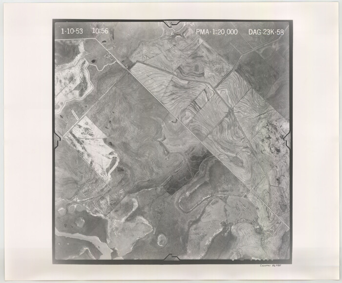 86485, Flight Mission No. DAG-23K, Frame 58, Matagorda County, General Map Collection