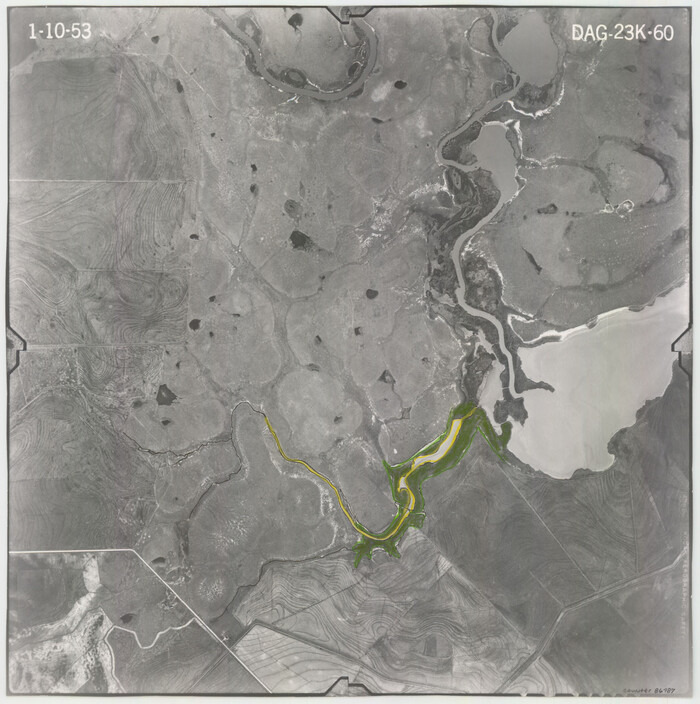 86487, Flight Mission No. DAG-23K, Frame 60, Matagorda County, General Map Collection
