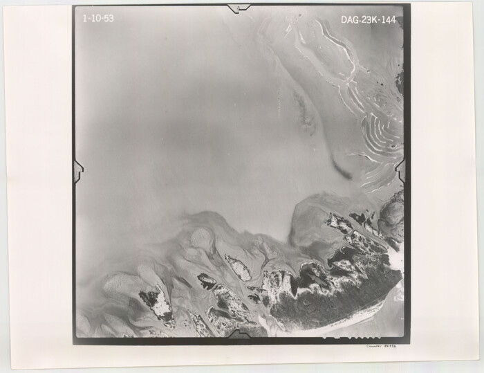 86492, Flight Mission No. DAG-23K, Frame 144, Matagorda County, General Map Collection