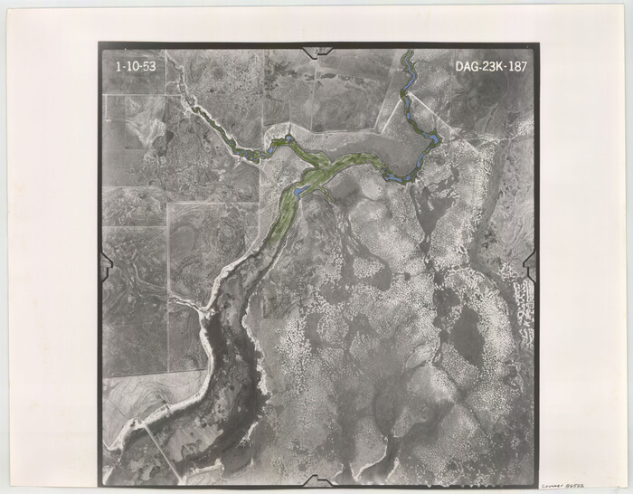 86522, Flight Mission No. DAG-23K, Frame 187, Matagorda County, General Map Collection