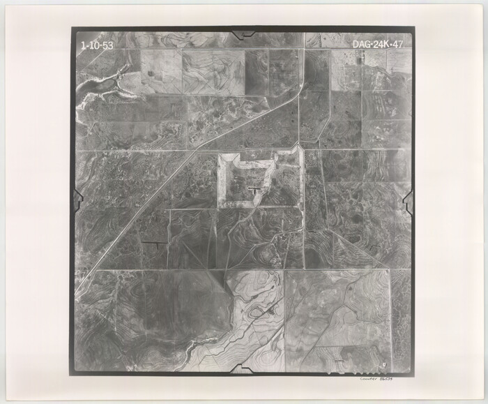86534, Flight Mission No. DAG-24K, Frame 47, Matagorda County, General Map Collection