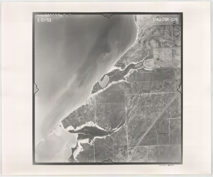 86547, Flight Mission No. DAG-24K, Frame 129, Matagorda County, General Map Collection