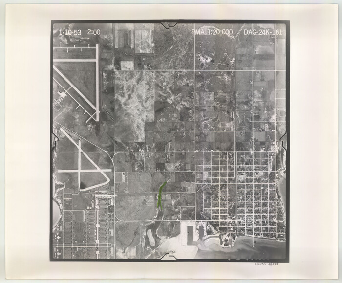 86575, Flight Mission No. DAG-24K, Frame 161, Matagorda County, General Map Collection