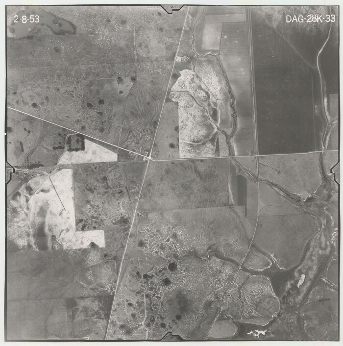 86601, Flight Mission No. DAG-28K, Frame 33, Matagorda County, General Map Collection
