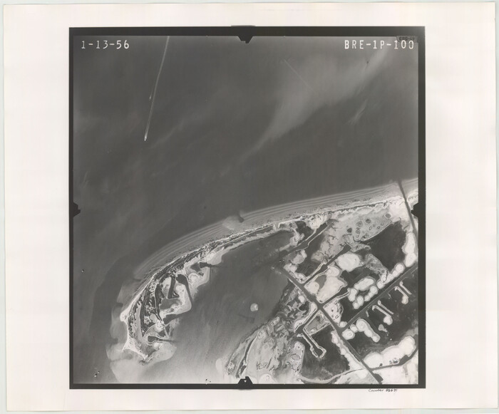 86671, Flight Mission No. BRE-1P, Frame 100, Nueces County, General Map Collection