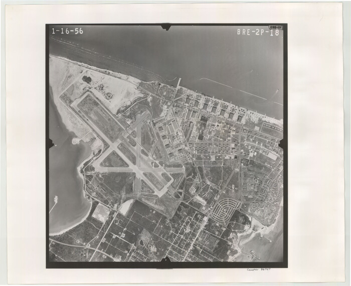 86727, Flight Mission No. BRE-2P, Frame 18, Nueces County, General Map Collection