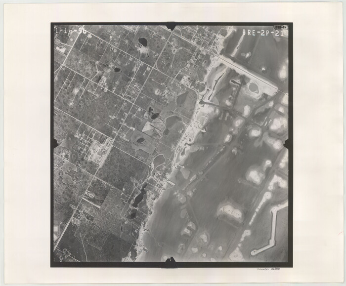 86730, Flight Mission No. BRE-2P, Frame 21, Nueces County, General Map Collection