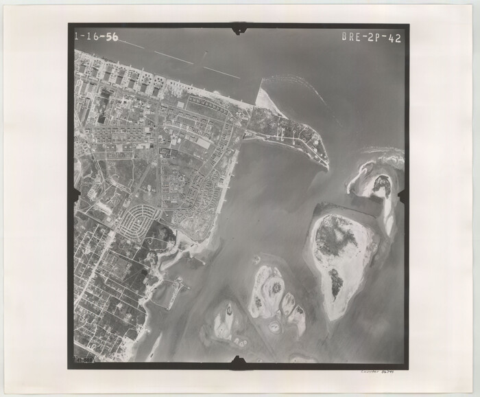 86744, Flight Mission No. BRE-2P, Frame 42, Nueces County, General Map Collection