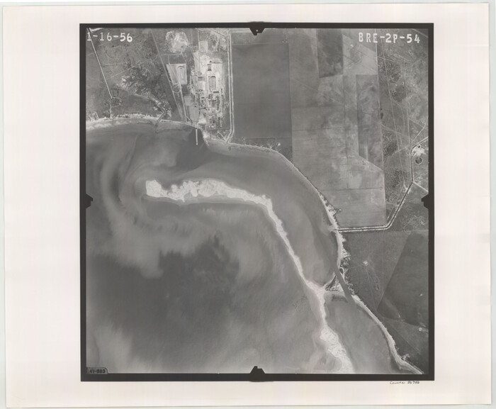 86756, Flight Mission No. BRE-2P, Frame 54, Nueces County, General Map Collection