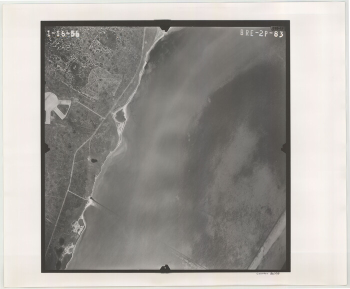 86778, Flight Mission No. BRE-2P, Frame 83, Nueces County, General Map Collection