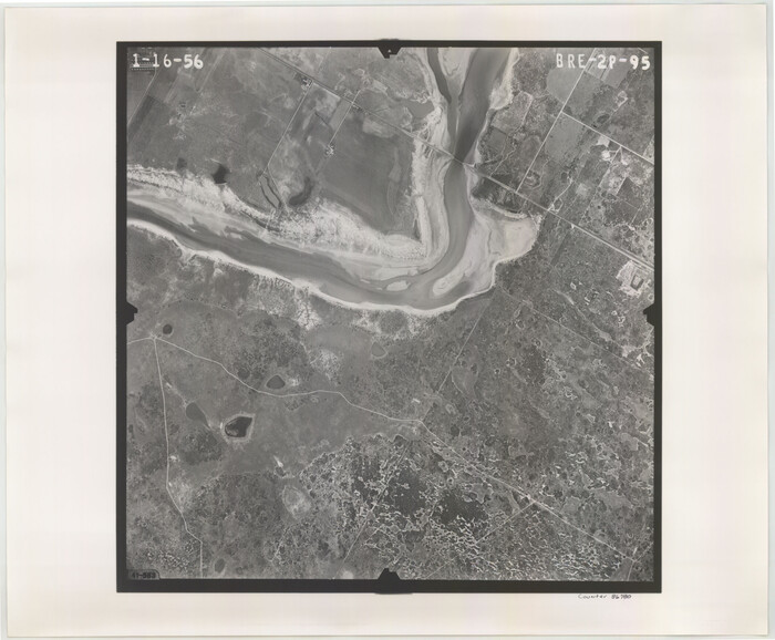 86780, Flight Mission No. BRE-2P, Frame 95, Nueces County, General Map Collection