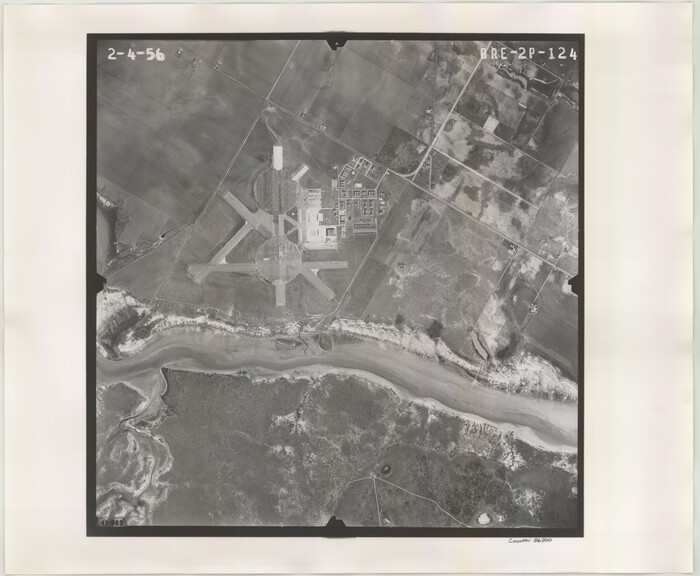 86800, Flight Mission No. BRE-2P, Frame 124, Nueces County, General Map Collection