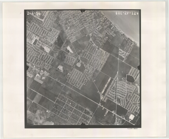 86802, Flight Mission No. BRE-2P, Frame 129, Nueces County, General Map Collection