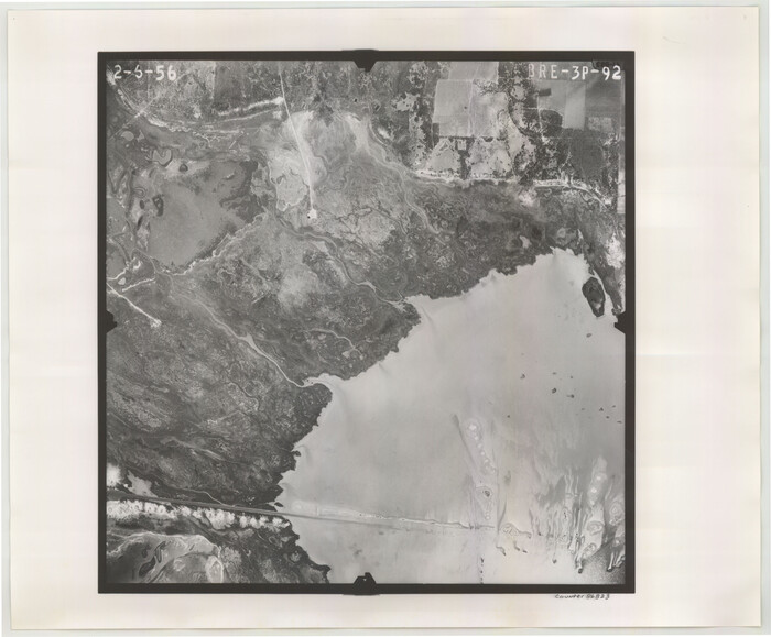 86823, Flight Mission No. BRE-3P, Frame 92, Nueces County, General Map Collection