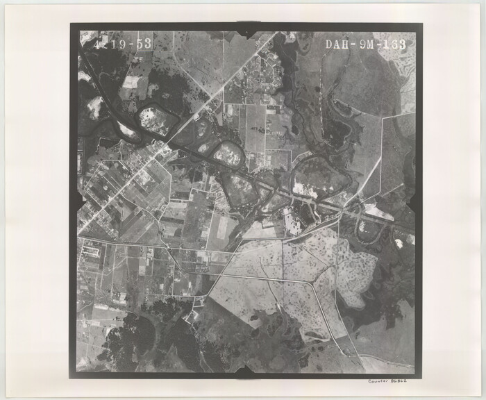 86862, Flight Mission No. DAH-9M, Frame 163, Orange County, General Map Collection