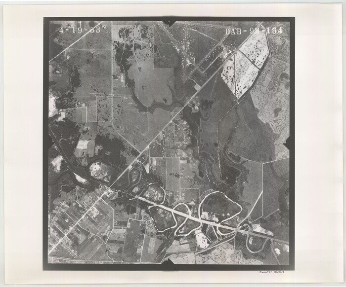 86863, Flight Mission No. DAH-9M, Frame 164, Orange County, General Map Collection