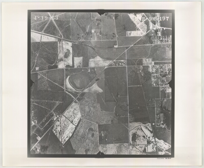 86865, Flight Mission No. DAH-9M, Frame 197, Orange County, General Map Collection