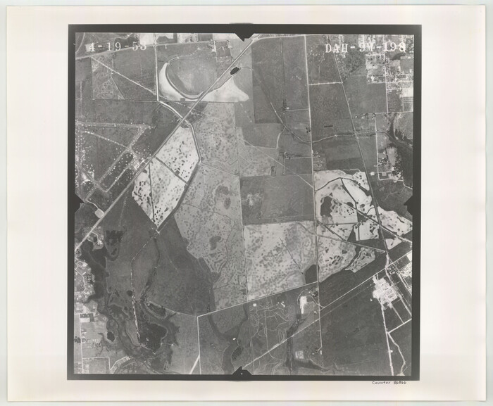 86866, Flight Mission No. DAH-9M, Frame 198, Orange County, General Map Collection