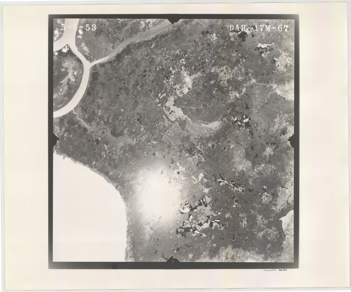 86901, Flight Mission No. DAH-17M, Frame 67, Orange County, General Map Collection