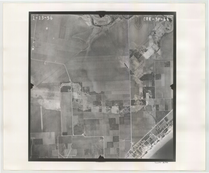 86906, Flight Mission No. CRK-3P, Frame 64, Refugio County, General Map Collection