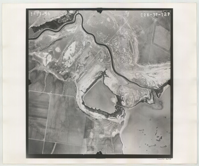 86915, Flight Mission No. CRK-3P, Frame 127, Refugio County, General Map Collection