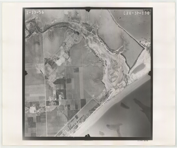 86918, Flight Mission No. CRK-3P, Frame 130, Refugio County, General Map Collection
