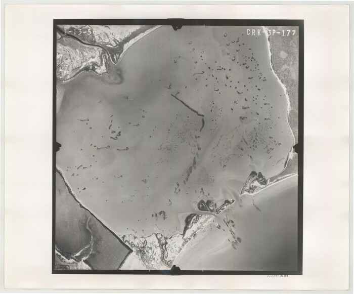 86924, Flight Mission No. CRK-3P, Frame 177, Refugio County, General Map Collection